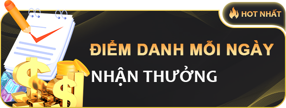 Điểm danh nhận thưởng tại 33WIN